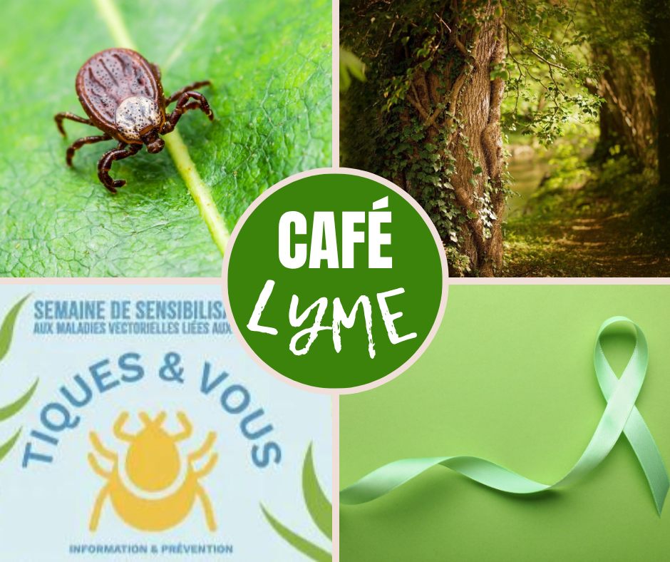 Café Lyme et campagne « Tiques & vous » — visuel Lieu Ressource