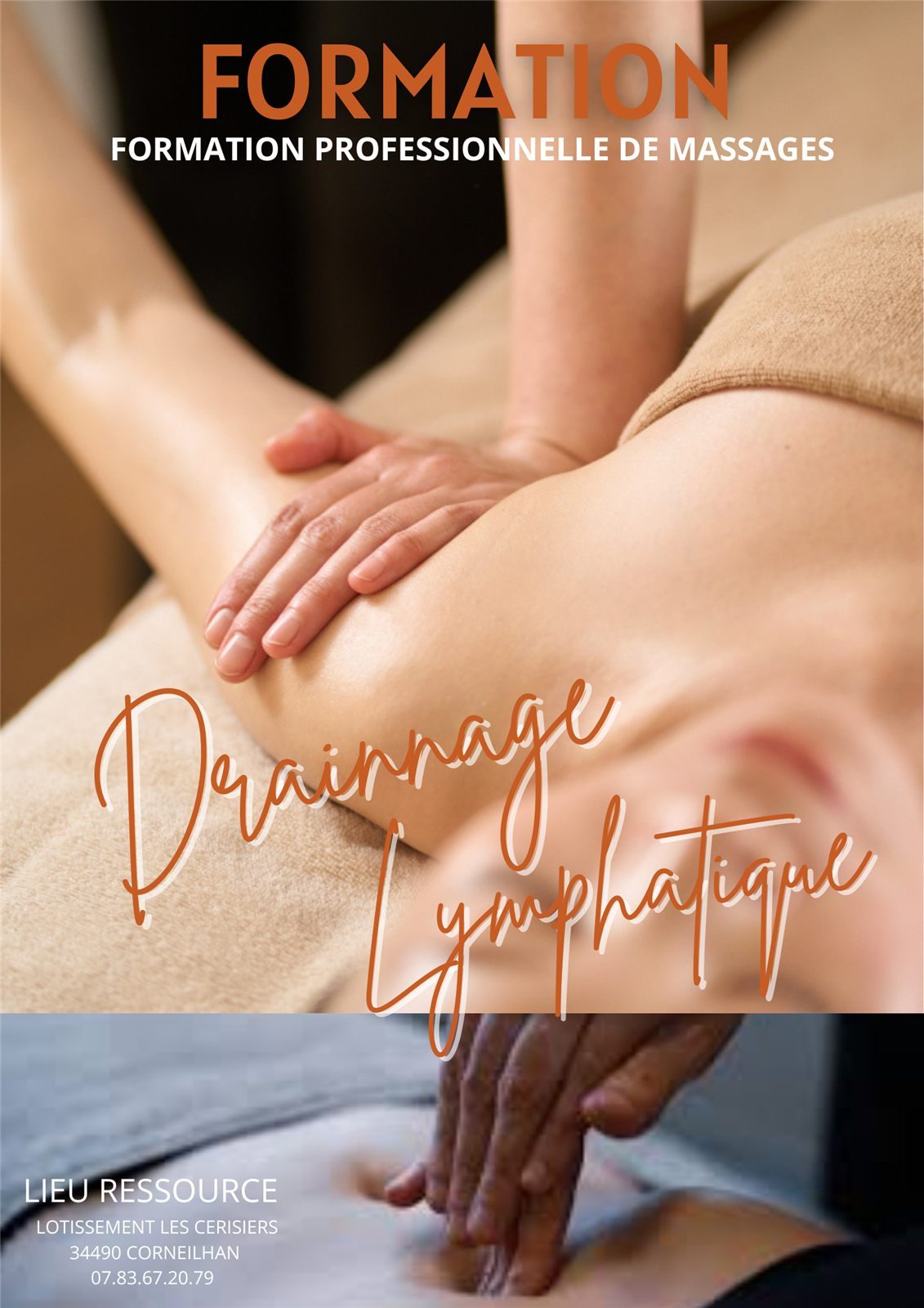 Formation drainage lymphatique