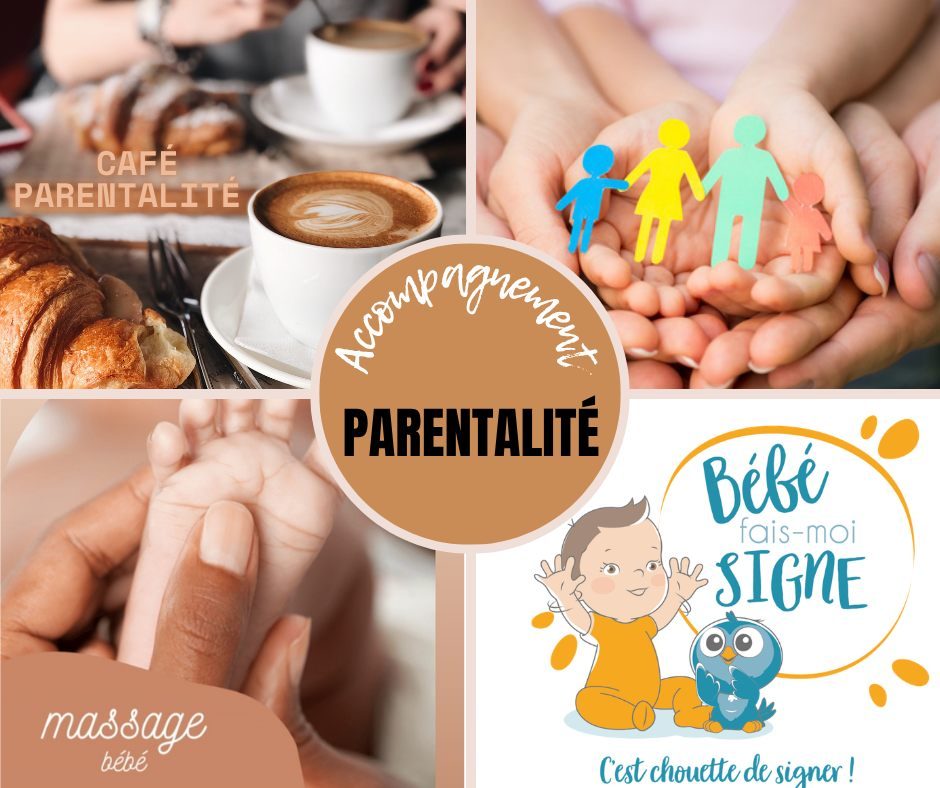 Atelier parentalité et Bébé fais-moi signe — visuel Lieu Ressource