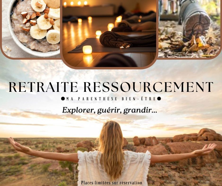 Affiche Retraite ressourcement — Explorer, guérir, grandir