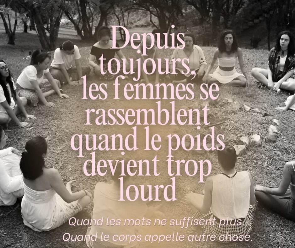 « Depuis toujours, les femmes se rassemblent » — visuel Lieu Ressource