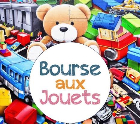 Affiche Bourse aux jouets solidaire — décembre 2025 à Corneilhan