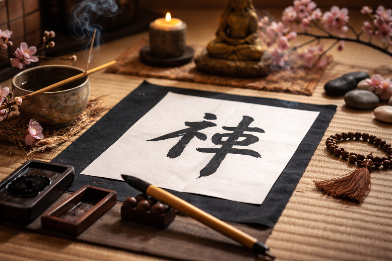 Atelier Sumi-é & Shodo — encre et pinceau